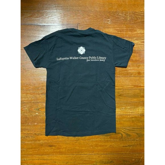 Johnny Cash Concert Announcement T-Shirt Patton Field Lafayette Black Sz CH/P/S - Picture 3 of 7